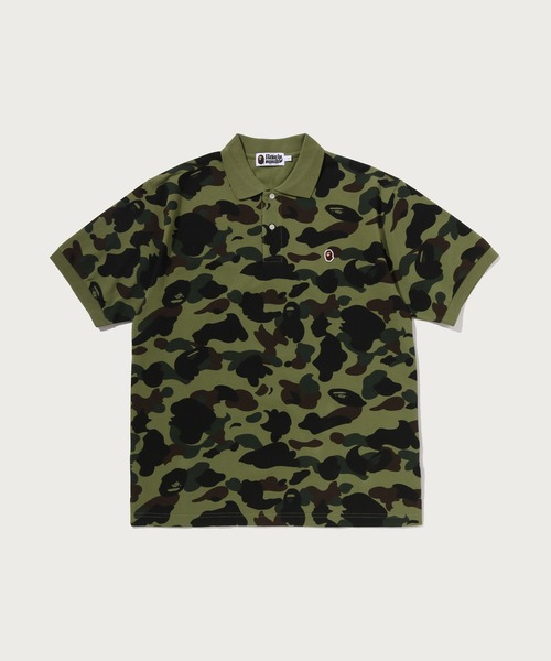 A BATHING APE（アベイシングエイプ） ポロシャツ 半袖 1ST CAMO ONE