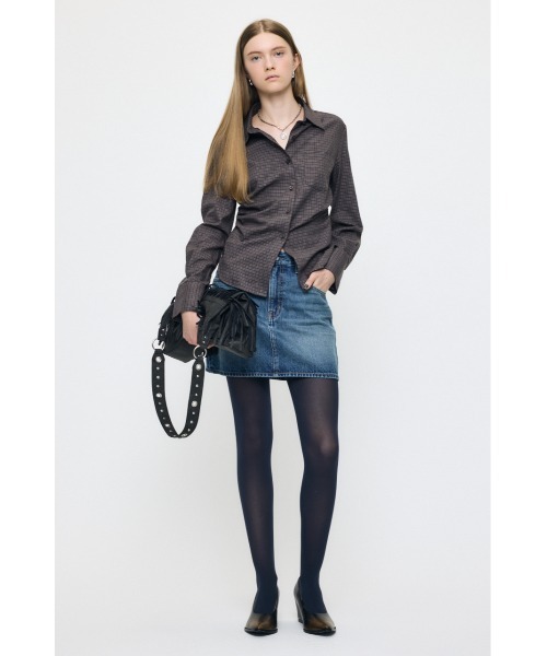 MOUSSY（マウジー） ブラウス シャツ 「26年AW新作」WAIST FIT シャツ 