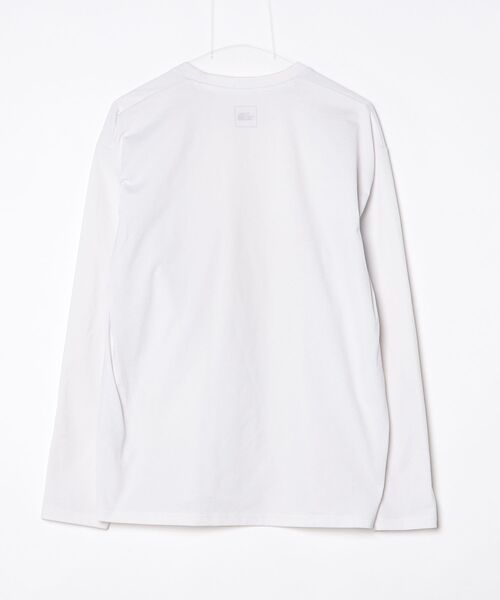 「THE NORTH FACE」 長袖Tシャツ L ホワイト メンズ_画像2