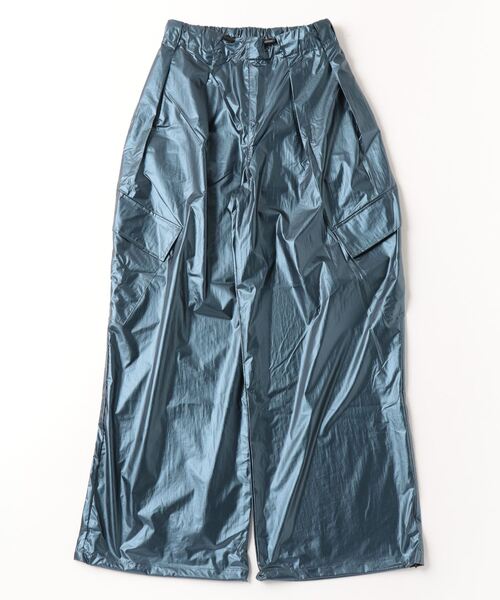 「terrace」 カーゴパンツ MEDIUM ブルーグレー レディース_画像2