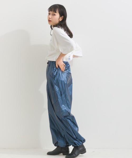 「terrace」 カーゴパンツ MEDIUM ブルーグレー レディース_画像4