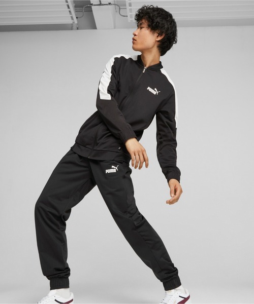 PUMA（プーマ） セットアップジャージ L ブラック メンズ : ZOZOTOWN