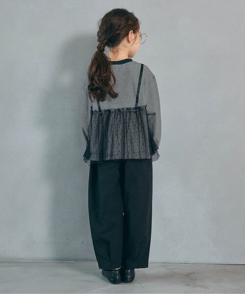 BREEZE（ブリーズ） パンツ 「WEB限定」タックテーパードパンツ キッズ