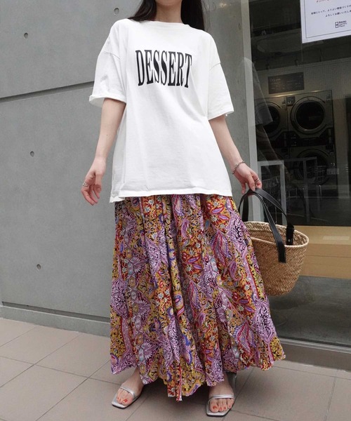 「CORNERS」 ロングスカート M グリーン レディース_画像5