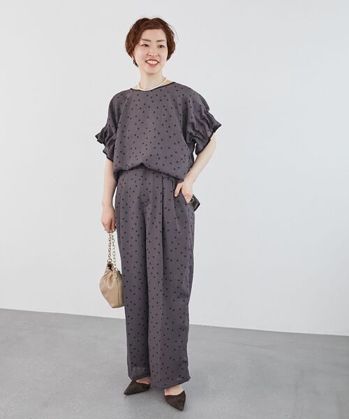 「le.coeur blanc」 パンツ 38 ベージュ系その他2 レディース_画像6