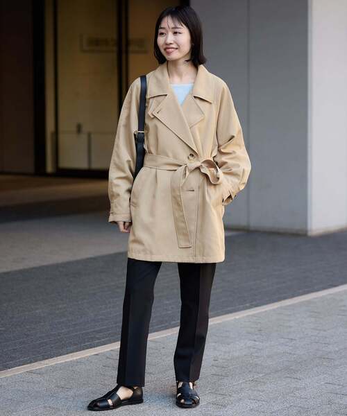 SLOBE IENA（スローブイエナ） トレンチコート 38 ベージュ レディース