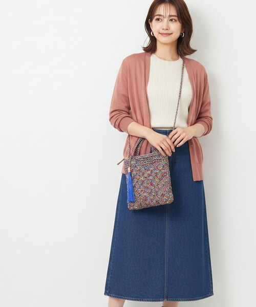 「COOCO」 ショルダーバッグ 9 シルバー レディース_画像6