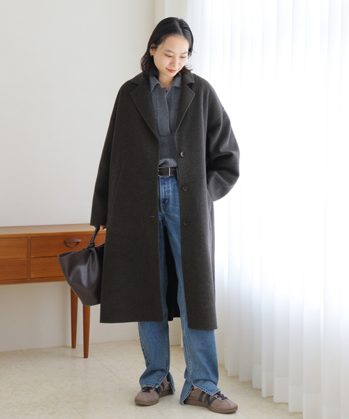JOURNAL STANDARD ネイビー チェスターコート JOURNAL STANDARD（ジャーナルスタンダード） コート チェスターコート