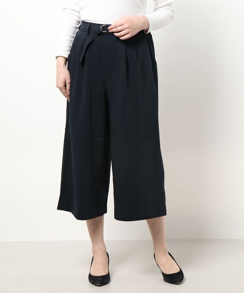 【RECTO】*ダブルプリーツワイドパンツ* お気入り19万突破！脅威の高評価！リピ続出！夏プリーツリブ