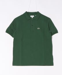 新品未着用【LACOSTE】BOYSラインPOLOシャツ　ブラック　Mサイズ LACOSTE ポロシャツ 「LACOSTE」BOYSラインPOLOシャツ PJ2909-51