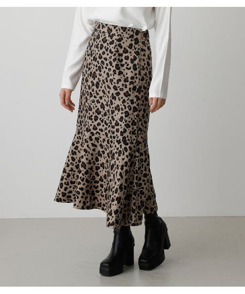 AZUL BY MOUSSY（アズールバイマウジー） スカート LEOPARD MERMAID