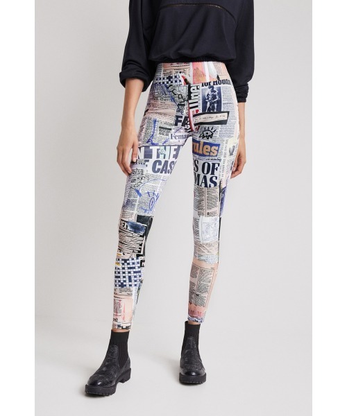 独特の上品レギンス ニュースペーパー レギンス 下着 靴下 部屋着 メンズファッション ファッション 10 448 Www Jesuitnola Org