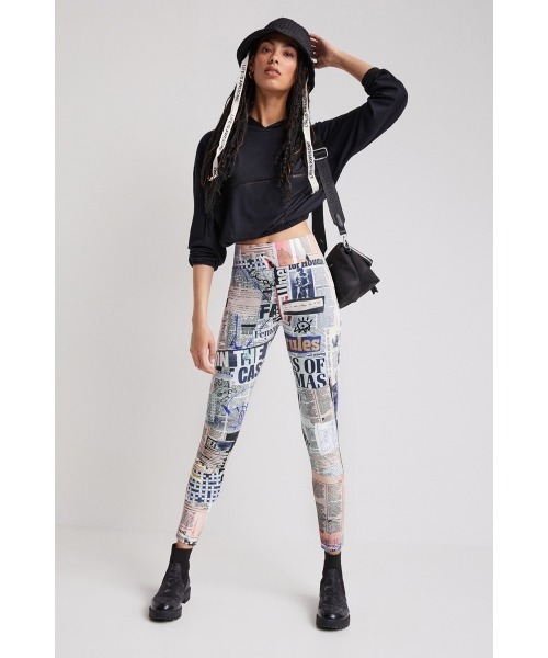 独特の上品レギンス ニュースペーパー レギンス 下着 靴下 部屋着 メンズファッション ファッション 10 448 Www Jesuitnola Org