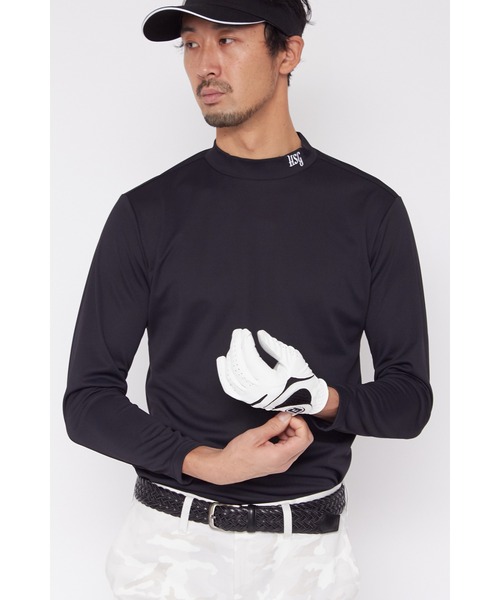 Mサイズ　完売品　　メンズ　モックネックシャツ　白 NECK,モックネック | TORIHS | トリス 日本製 白Tシャツ専門店