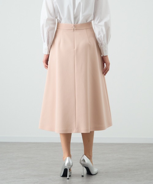 【美品】ANAYI  現行品⭐︎23SS ライトダブルクロスＡライン　スカート ANAYI スカート ライトダブルクロスAライン スカート