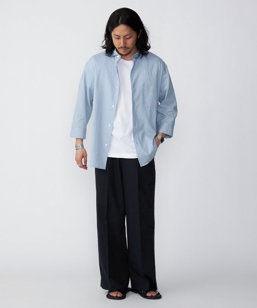 【tttmsw】麻スラックス 楽天市場】レーヨン×麻ツータックトラウザー レディース