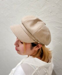 帽子 キャスケット イニシャルハット Dバックル レディース : ZOZOTOWN