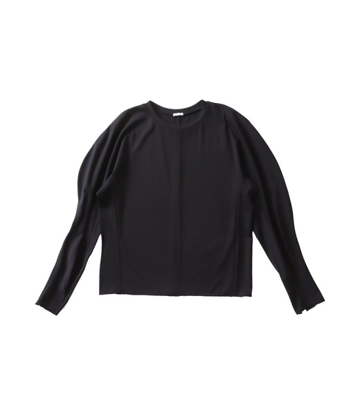 tシャツ bare smooth curve sleeve pull(ベアスムースカーブスリーブプル) レディース