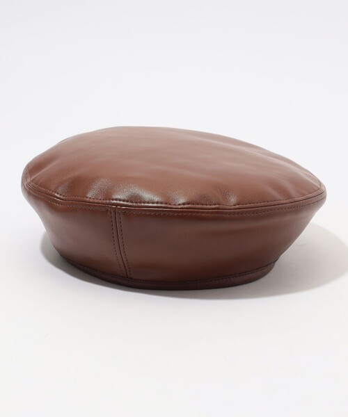 FOXEY ブラウン ベレー帽 イタリア製 FOXEY ブラウン ベレー帽 イタリア製 イタリア製 FOXEY ベレー帽