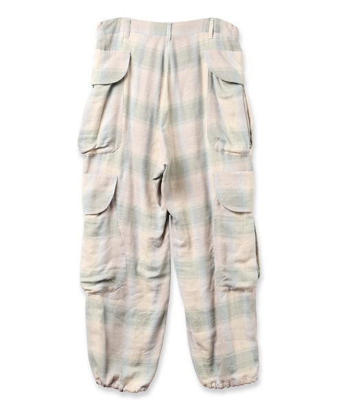 DISCOVERED カーゴパンツ OMBRE CHECK KILAKILA CARGO PANTS