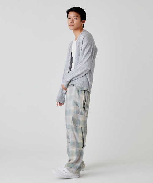 DISCOVERED カーゴパンツ OMBRE CHECK KILAKILA CARGO PANTS