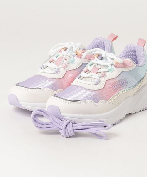 靴 nono Ni-mo スニーカー NI-MO ニーモ NM J099 キッズ 子供 女の子