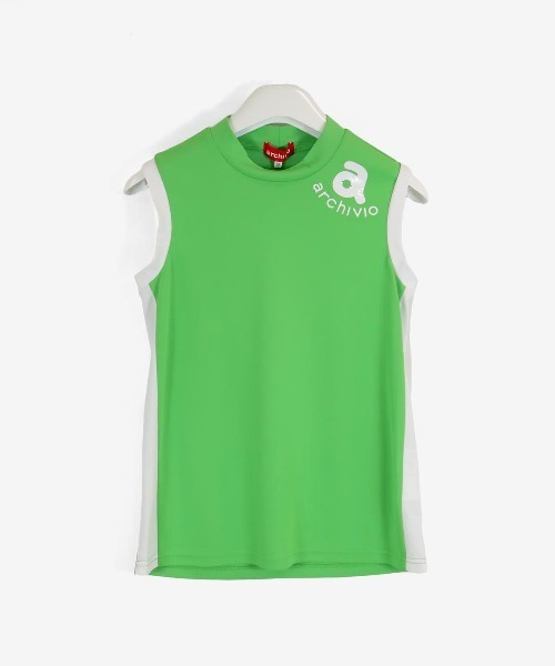 archivio レディース ノースリーブ ハイネック トップス archivio（アルチビオ） タンクトップ ノースリーブ 「LADIES