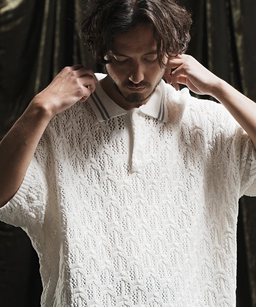 ANEW(アニュー) メンズ グラデーションポロシャツ XL アディダス（adidas）（メンズ）クラブ テニス ポロシャツ MLE69