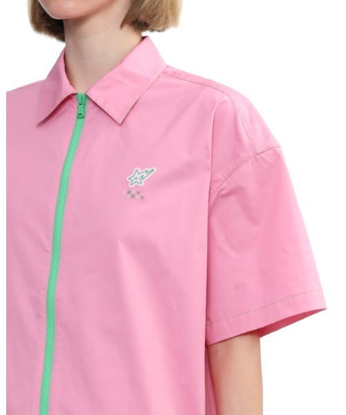 ブラウス シャツ BAPY LOGO SHIRT レディース BAPY BY A BATHING APE ブラウス シャツ LOGO SHIRT レディース