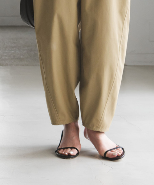 NOBLE パンツ チノパン 「一部店舗・WEB限定追加」カーブ