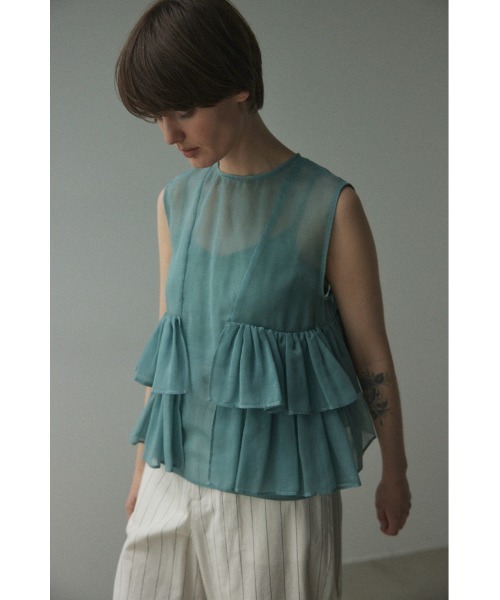moussy｜SHOULDER フリルブラウス | Rakuten Fashion(楽天