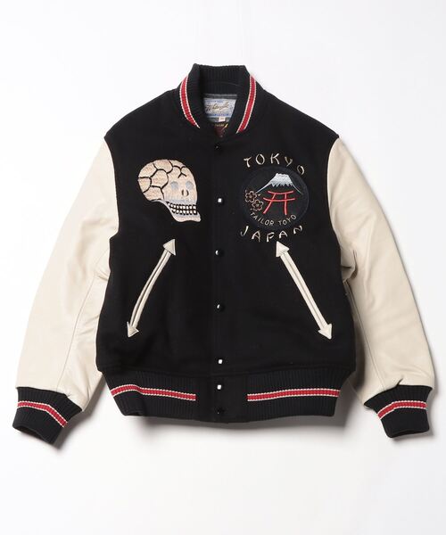 WHITESVILLE TAILOR TOYO スカジャン スタジャン 刺繍 ホワイツビル×テーラー東洋 スカジャンWHITESVILLE×TAILOR TOYO30oz.