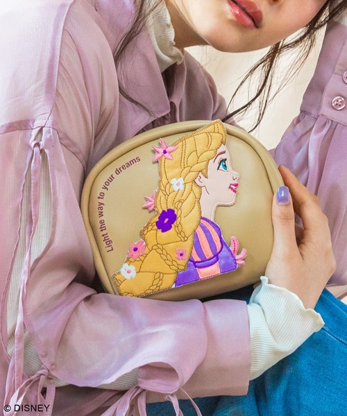 Disney（ディズニー） ポーチ ラプンツェル パッチワークコスメポーチ