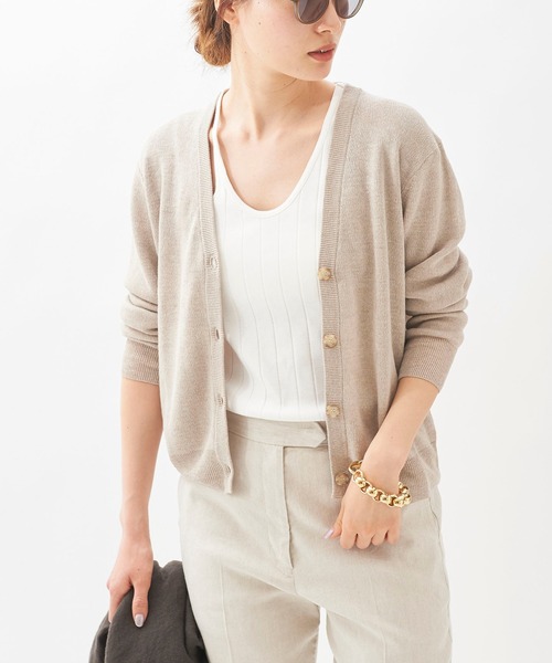 plage 「Plage」 ニットカーディガン FREE ベージュ レディース  