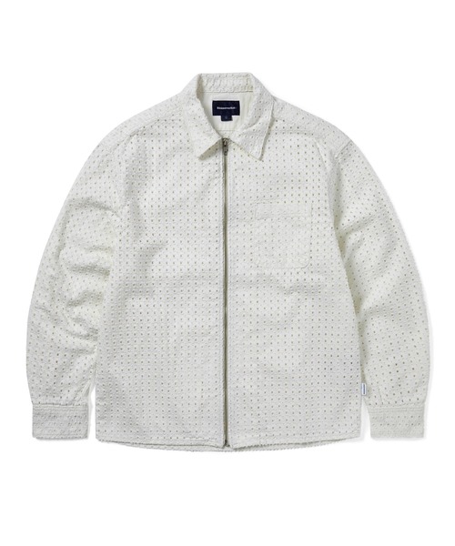 thisisneverthat シャツ Damaged Denim Shirt メンズ レディース