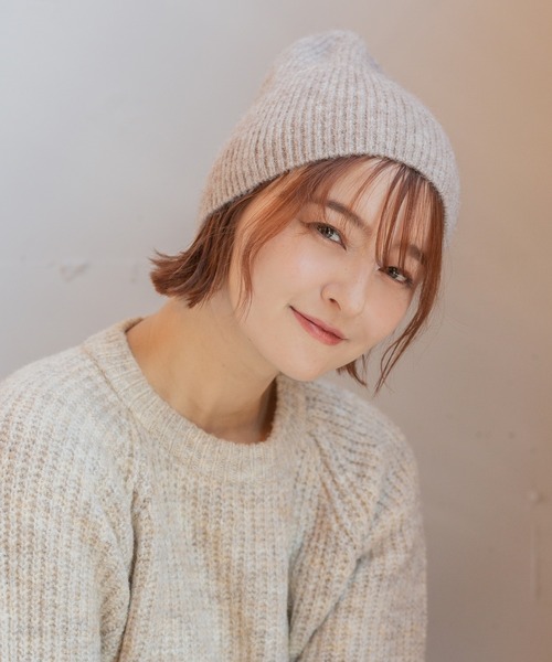 14+（イチヨンプラス） ニット帽 ニットキャップ シンプルビーニー