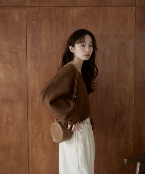 ヌネラ nunela バッグcircle shoulder bag (No.5) circle shoulder bag【No.5】（ショルダーバッグ）｜nunela