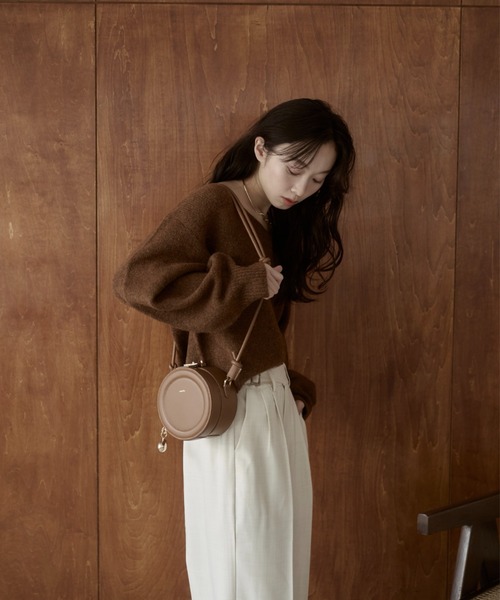 nunela サークルショルダーバッグ nunela ショルダーバッグ バッグ circle shoulder bag「No.5