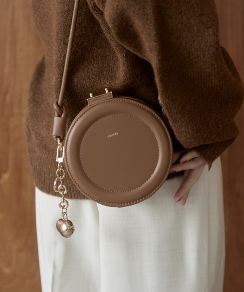 ヌネラ nunela バッグcircle shoulder bag (No.5) circle shoulder bag【No.5】（ショルダーバッグ）｜nunela