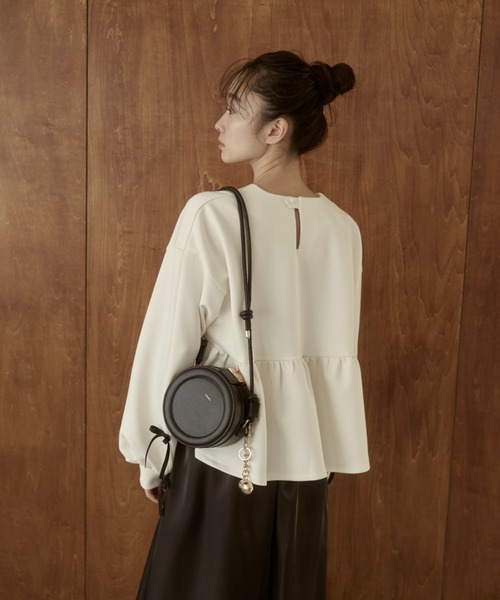 ヌネラ nunela バッグcircle shoulder bag (No.5) circle shoulder bag【No.5】（ショルダーバッグ）｜nunela