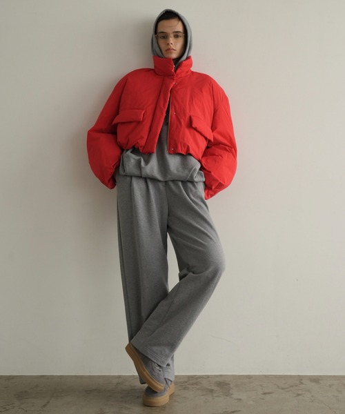 ジャケット・アウター CLANE BALLOON SHORT DOWN JACKET CLANE（クラネ） ダウンコート ダウンジャケット BALLOON SHORT DOWN