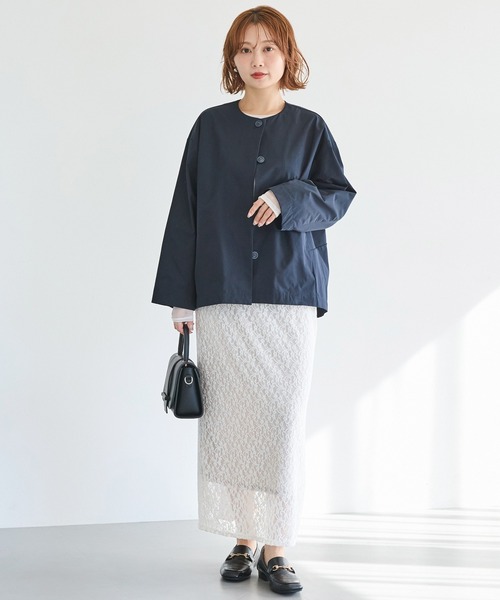 LAVEANGE（ラビアンジェ） ジャケット ノーカラージャケット 「好機能