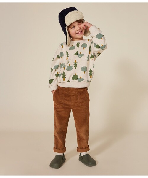 PETIT BATEAU（プチバトー） トレーナー スウェット長袖プルオーバー