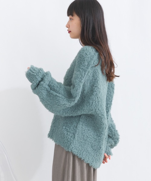 terrace ニット セーター ゆるふわニットプルオーバー