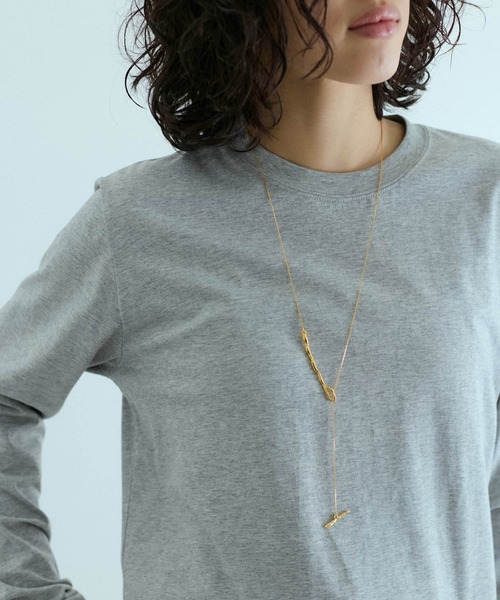 Adam et Rope'   大変希少　レア　 Ravina 月と星のラリアット ネックレス ADAM ET ROPE'（アダムエロペ） ネックレス LES BIJOUX ラリアット