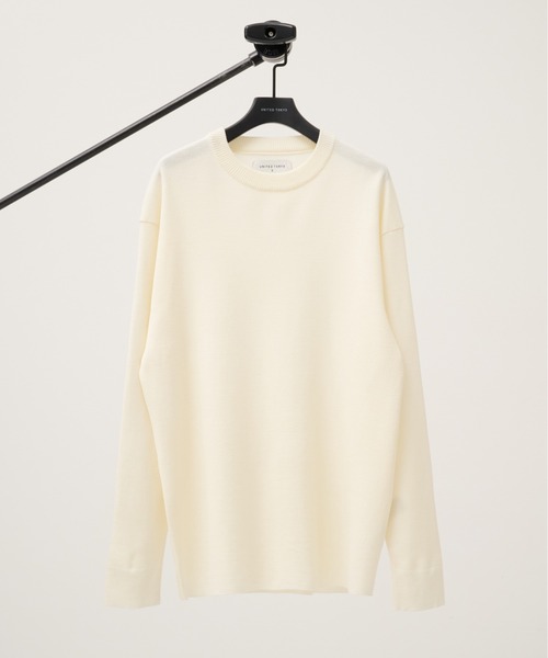 united tokyo ニット UNITED TOKYO（ユナイテッドトウキョウ） セーター ニット 18Gウール