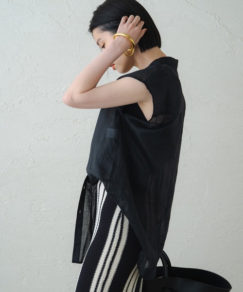 「LOUNGEDRESS」 ノースリーブブラウス FREE ブラック レディース Loungedress 「LOUNGEDRESS」 ノースリーブブラウス FREE