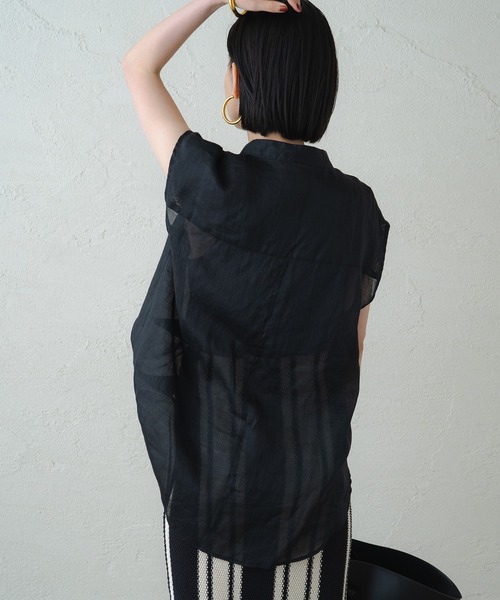 Loungedress 「LOUNGEDRESS」 ノースリーブブラウス FREE