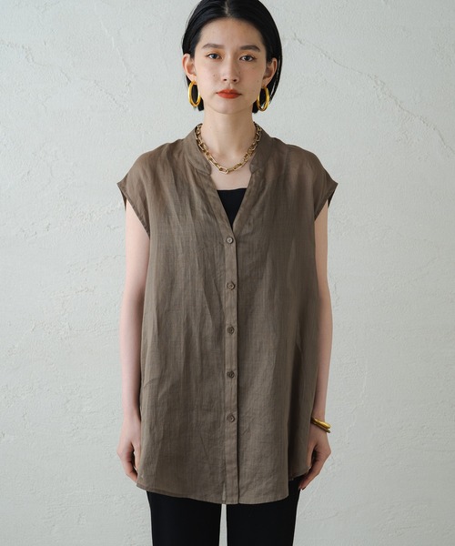 Loungedress 「LOUNGEDRESS」 ノースリーブブラウス FREE