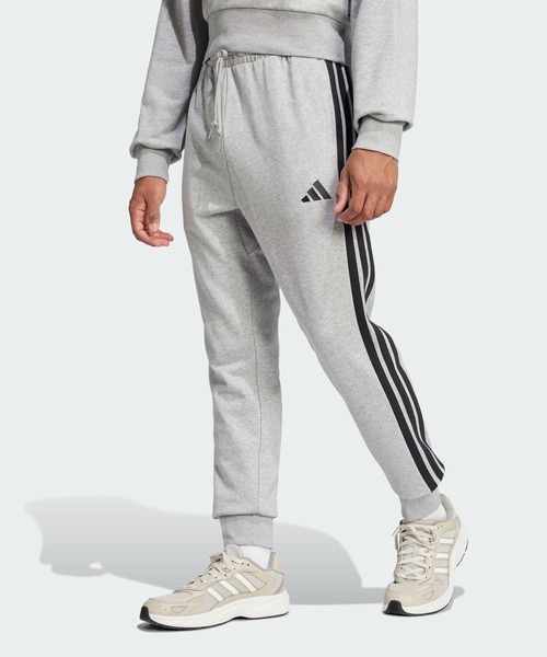 スウェットパンツ ジャージ エッセンシャル スリーストライプス フレンチテリーパンツ / アディダス adidas メンズ | adidas